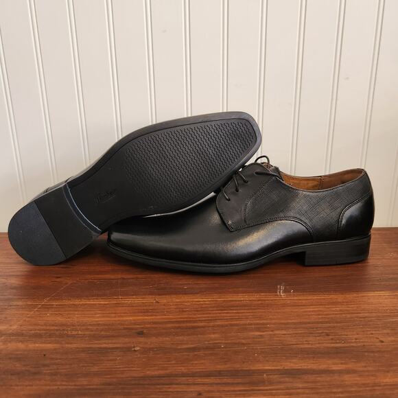 Florsheim Men's‎ Size 11.5M Dark Brown Leather Dress Shoes New - Picture 9 of 10